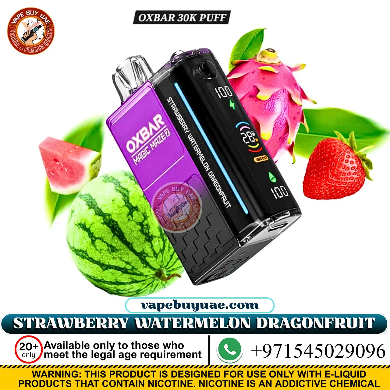 Oxbar Magic Maze-2 long lasting disposable vape Dubai