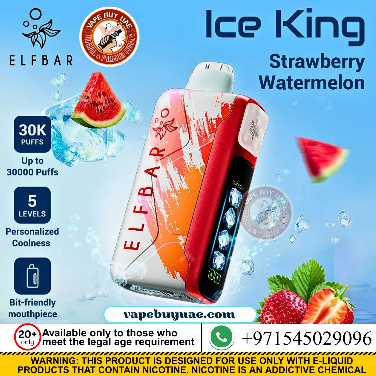 Elfbar ice King  30000 puffs