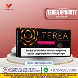 TEREA Apricity Indonesia heated tobacco pack designed for compatible IQOS ILUMA devices