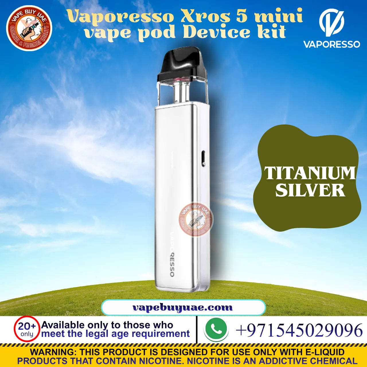 Vaporesso XROS 5 Dubai | Pod Vape 2026