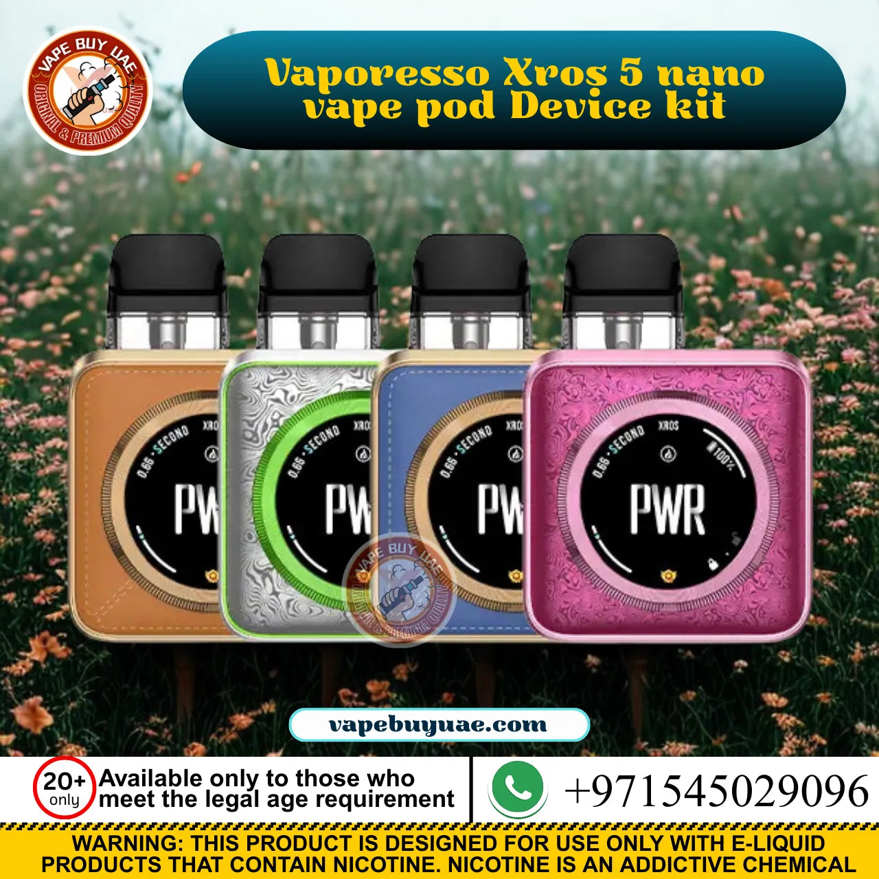 Disposable Pod Device for Easy and Smooth Vaping