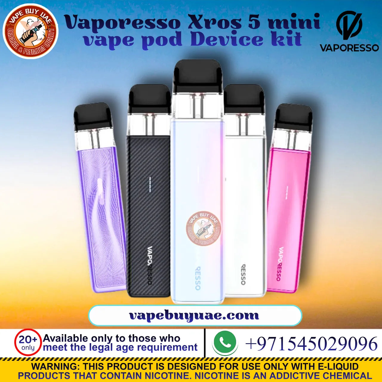 Vaporesso XROS 5 Dubai | Pod Vape 2026