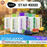 Vozol Star 40K Puffs Rechargeable Disposable Vape