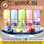 Buy VOZOL Salt Prime nic salt e-liquid in 20mg or 50mg. Choose fruit, berry, mint, and ice flavours online in the UAE