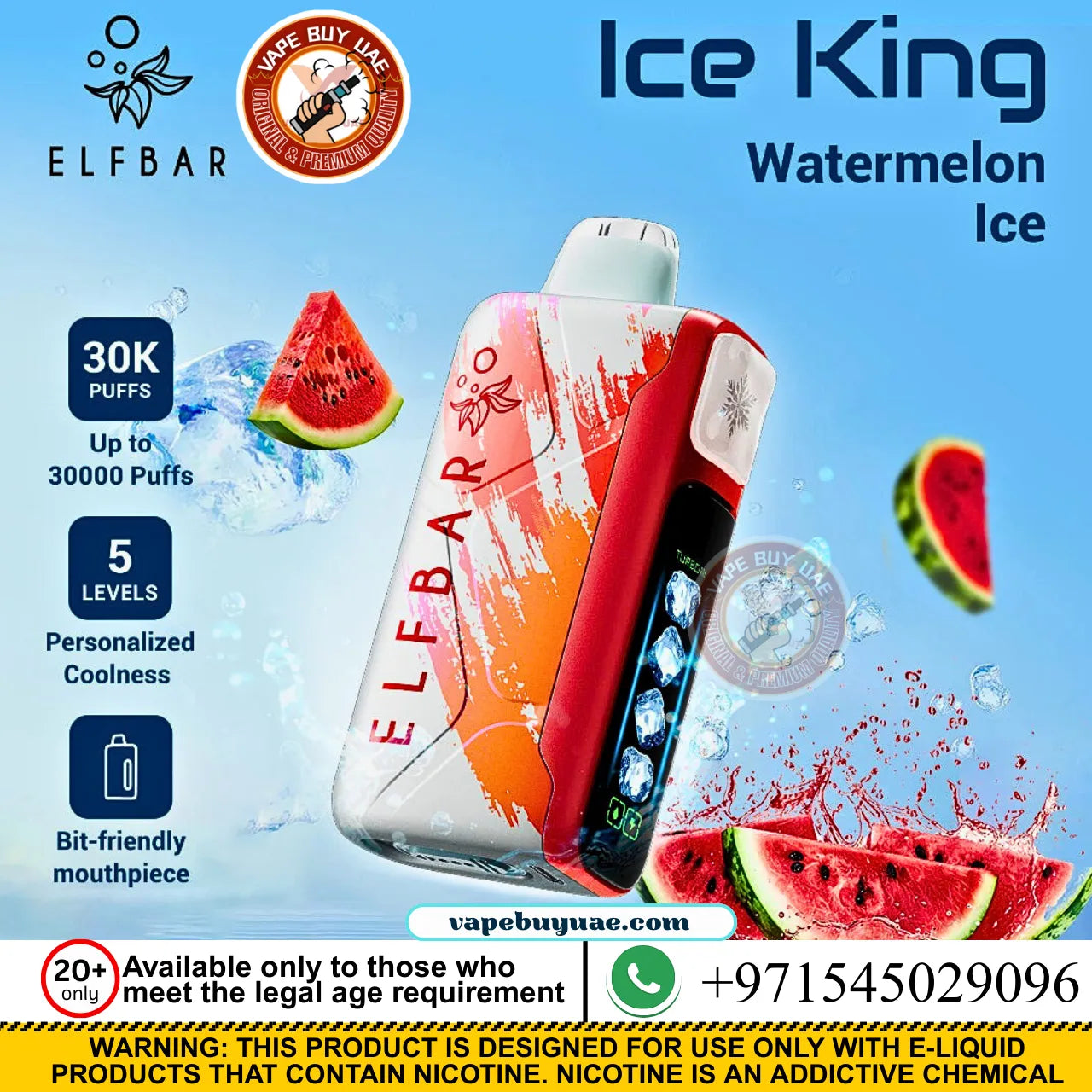 Elfbar ice King  30000 puffs