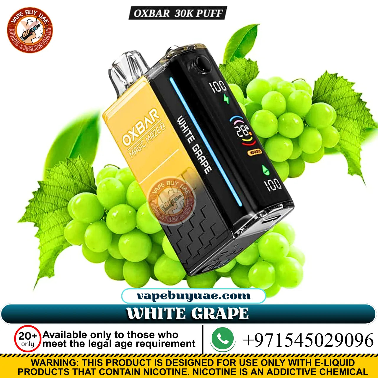 Buy Oxbar Magic Maze-2 30K disposable vape UAE