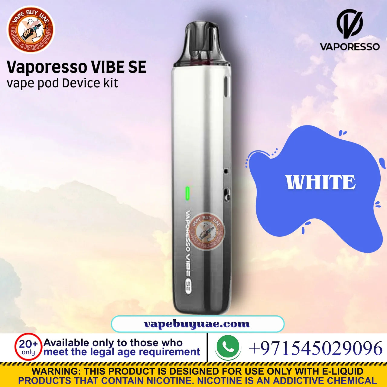 Vaporesso Vibe SE lightweight pod system UAE