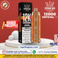 AL FAKHER Crystal V2 12K Mango Pineapple rechargeable disposable vape