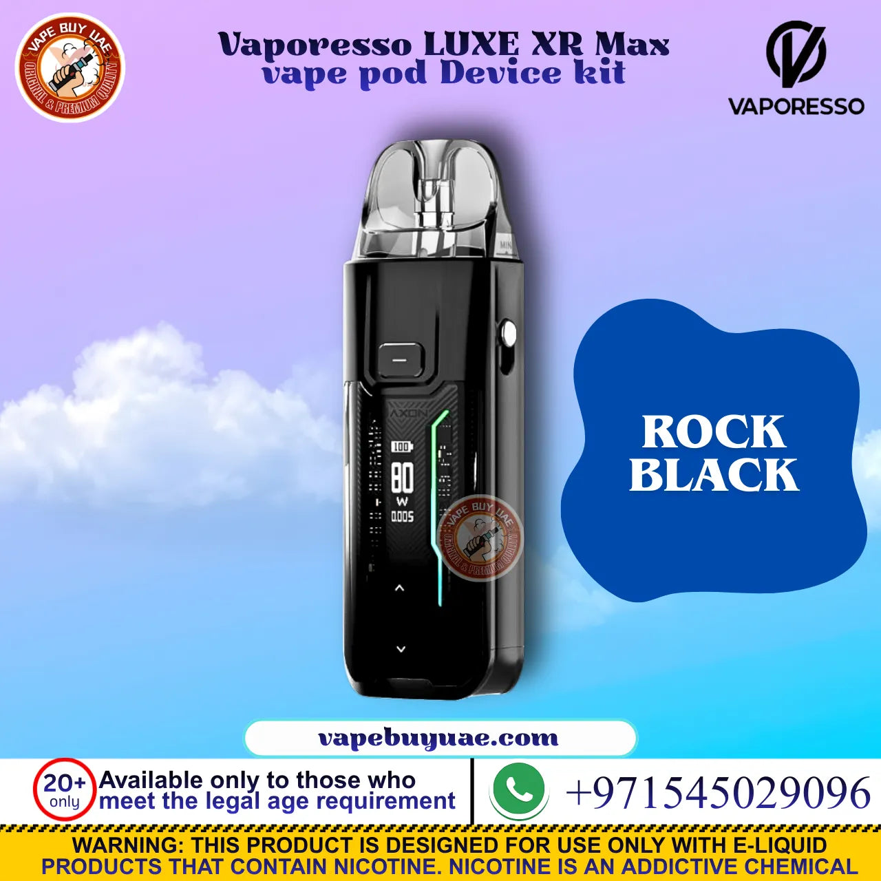 Vaporesso LUXE XR Max vape pod Device kit