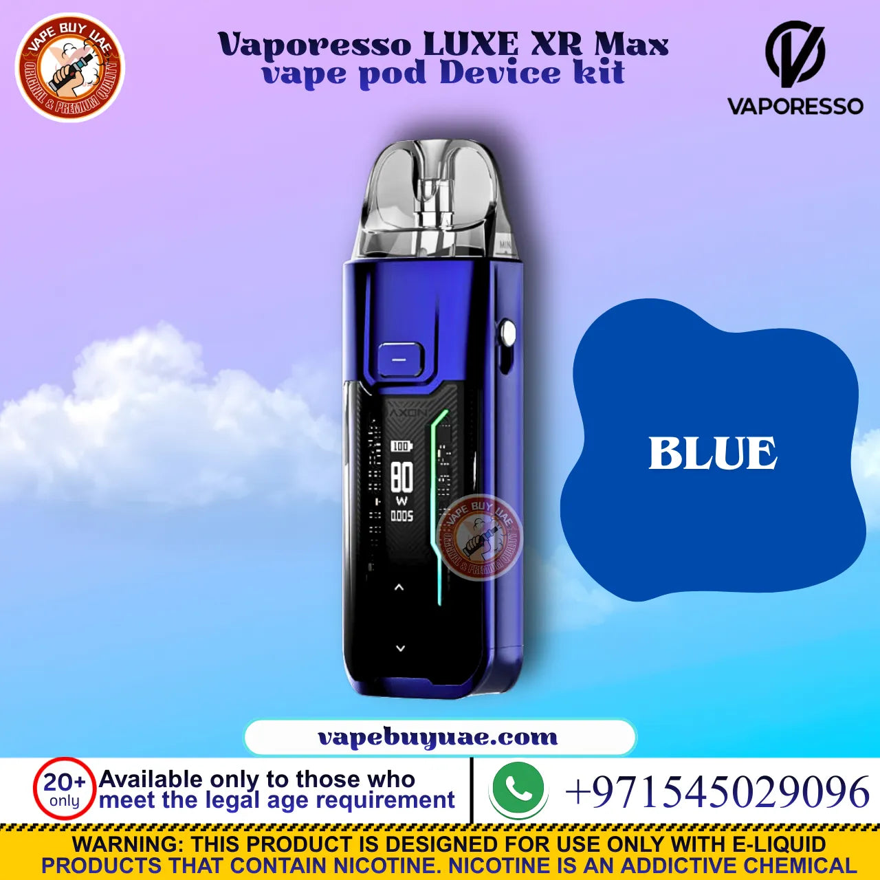 Vaporesso LUXE XR Max vape pod Device kit
