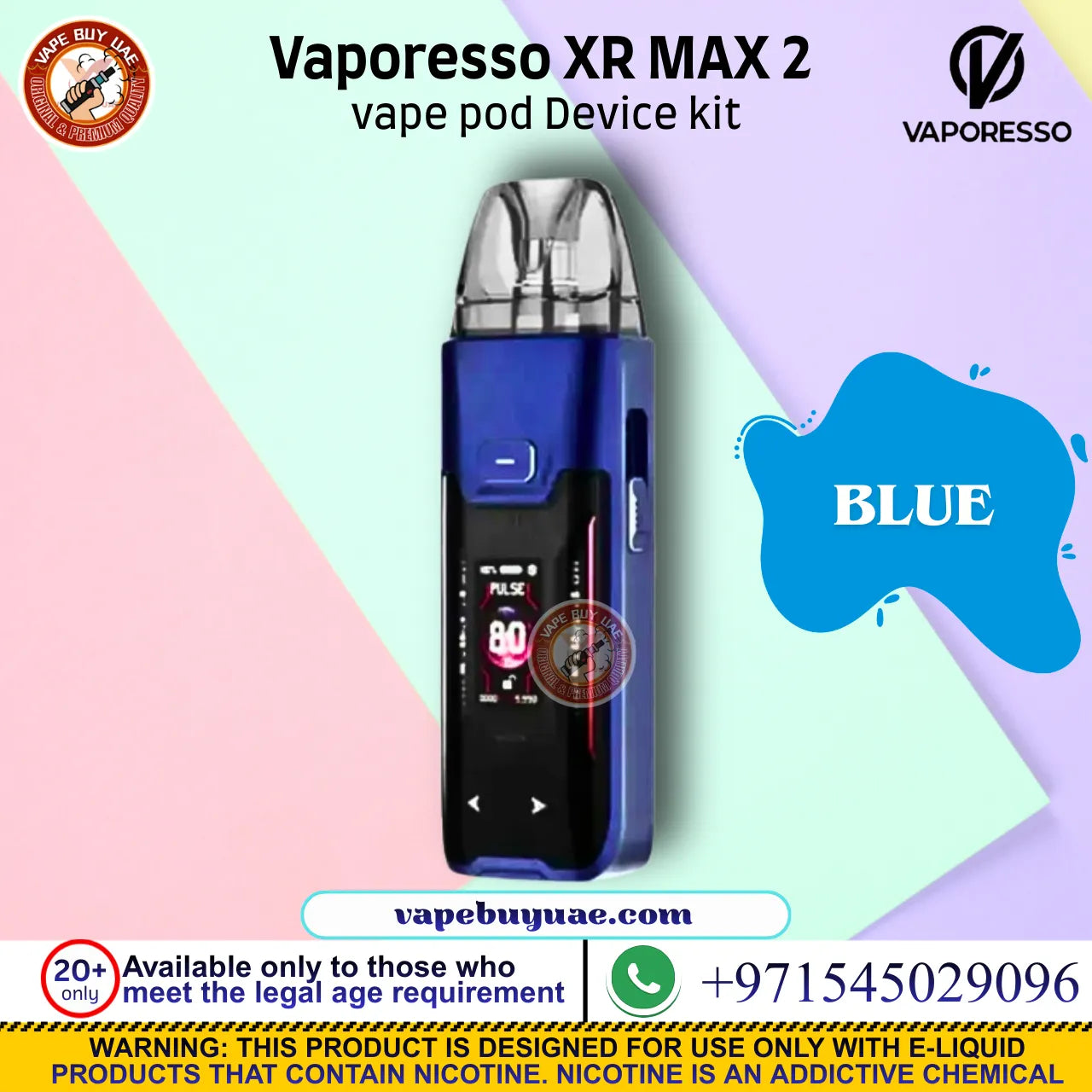 Vaporesso XR MAX 2 vape pod Device kit