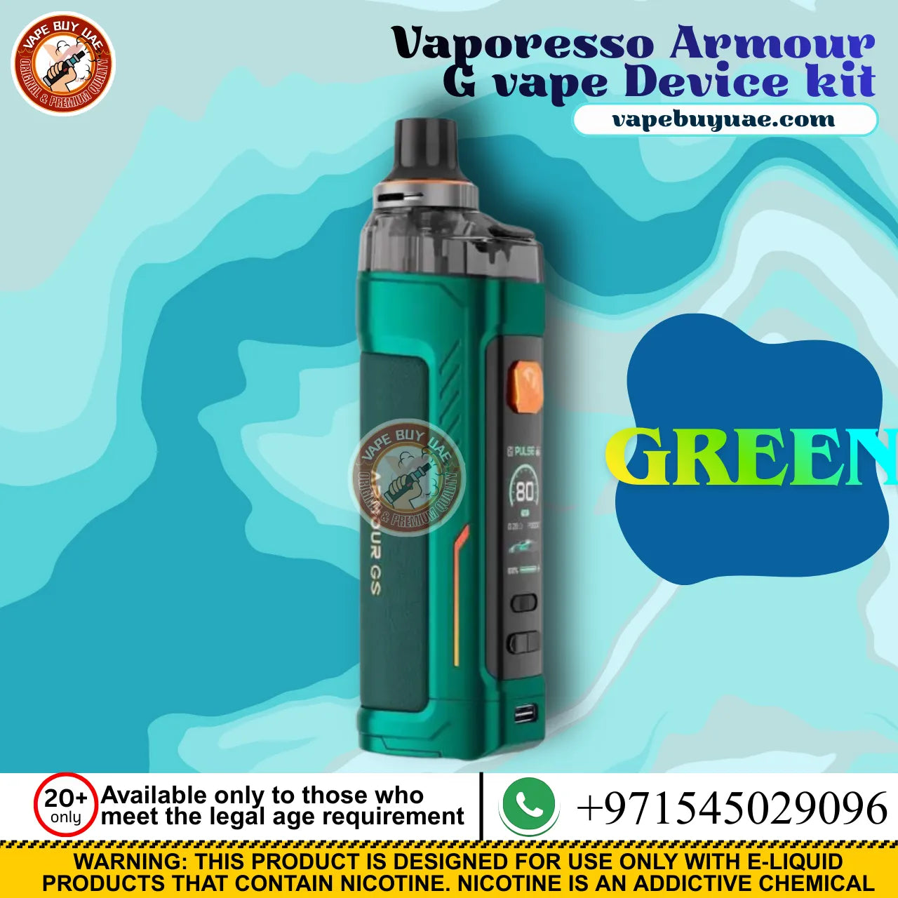 Vaporesso Armour G compact vape pod device UAE