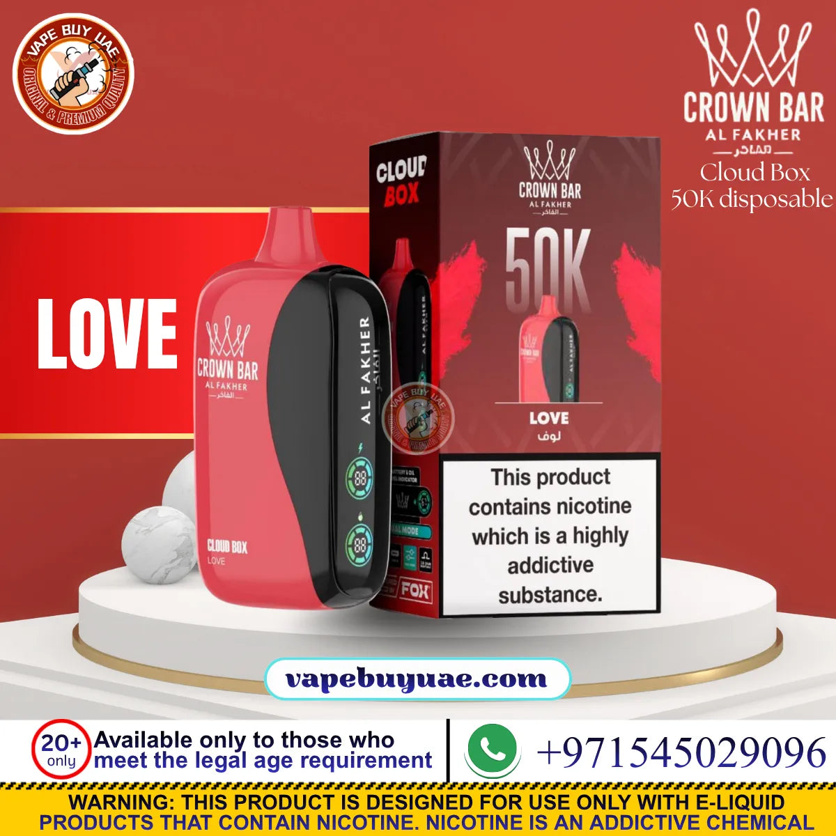 Al Fakhar 50k Puffs Rechargeable Disposable