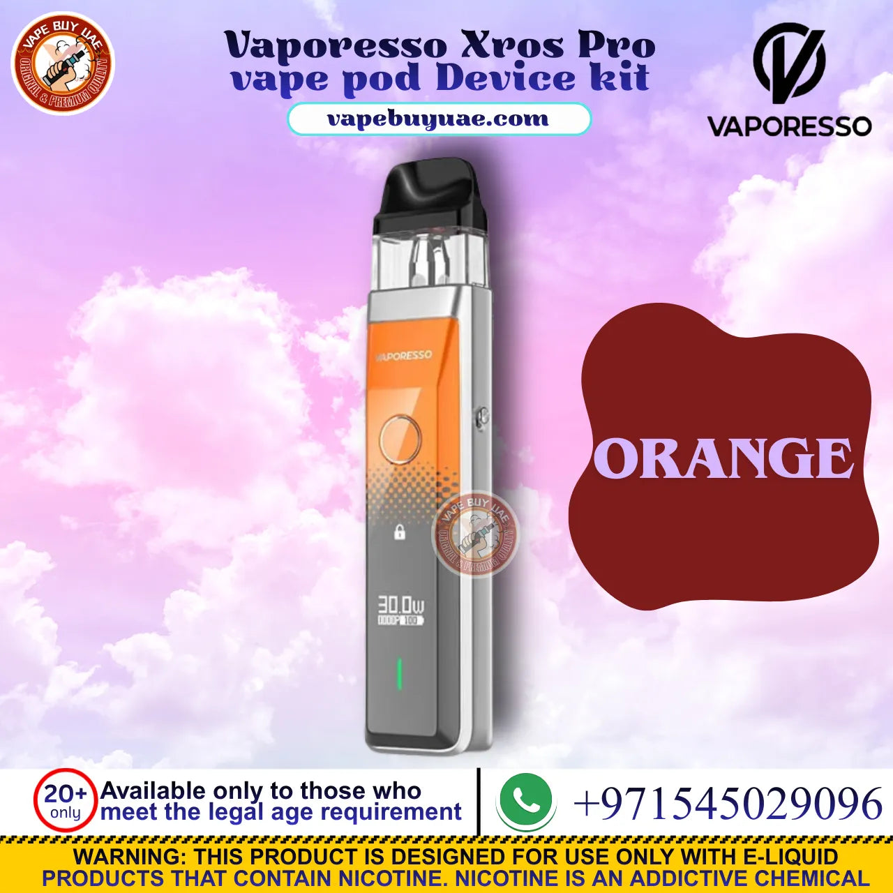 Vaporesso Armour G powerful pod system vape Dubai UAE