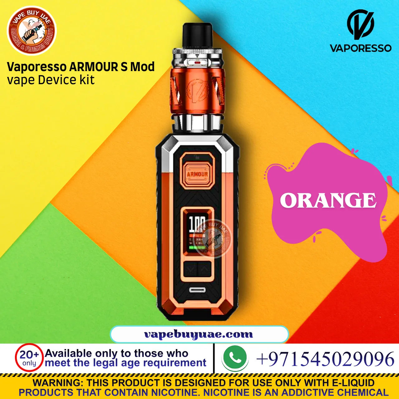 Vaporesso ARMOUR S Mode vape Device kit