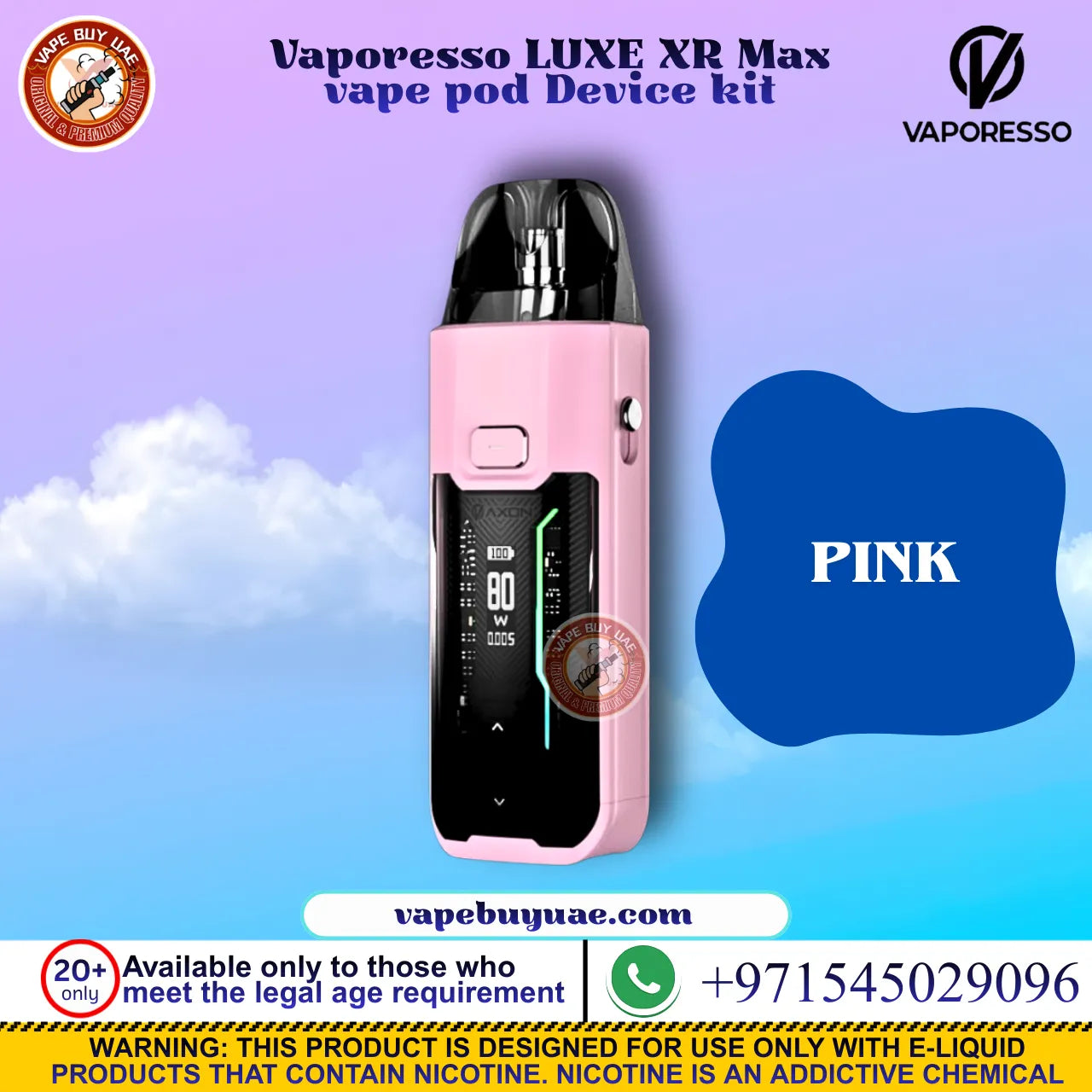 Vaporesso LUXE XR Max Vape Pod Device Kit Buy Now