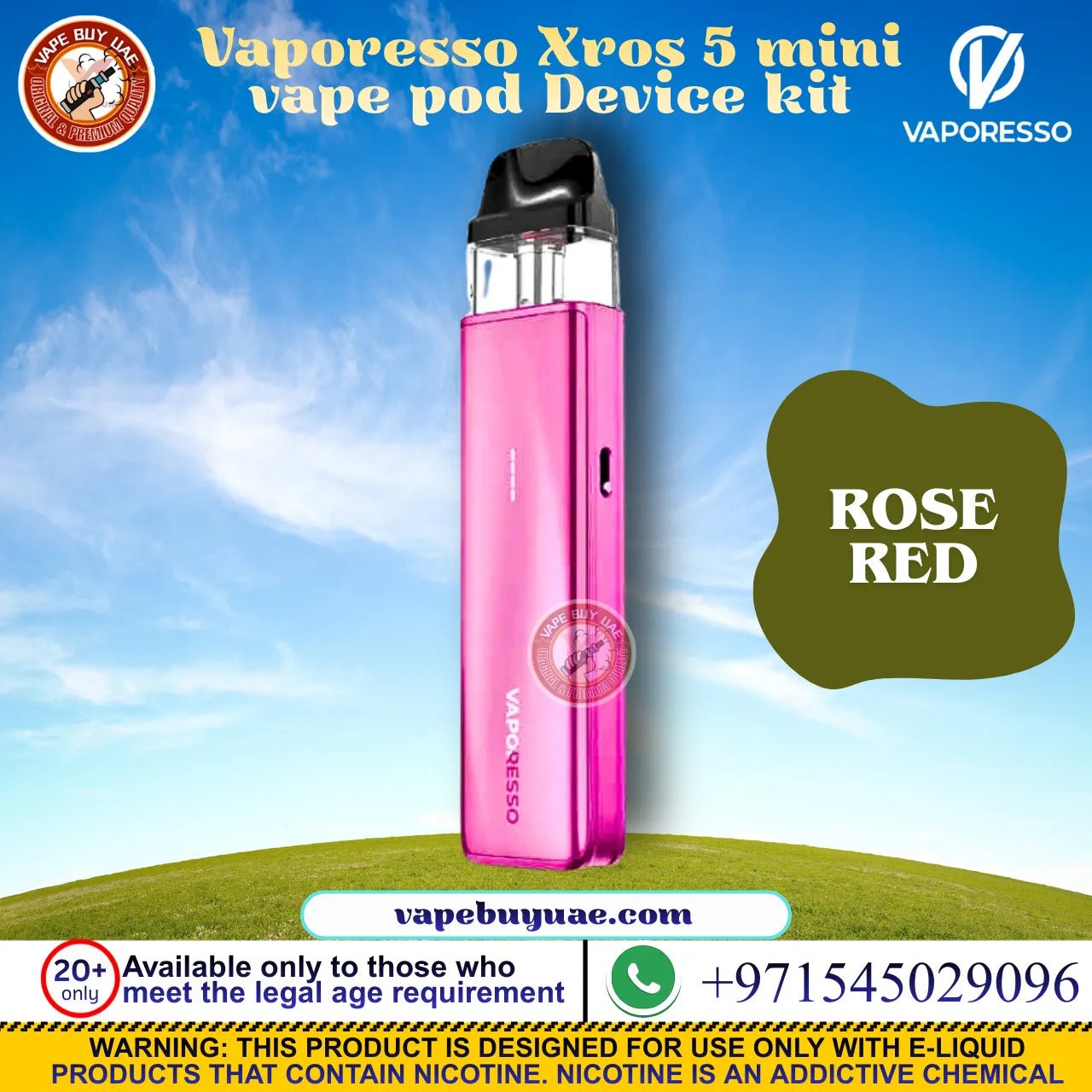 Vaporesso XROS 5 1500mAh Vape Dubai