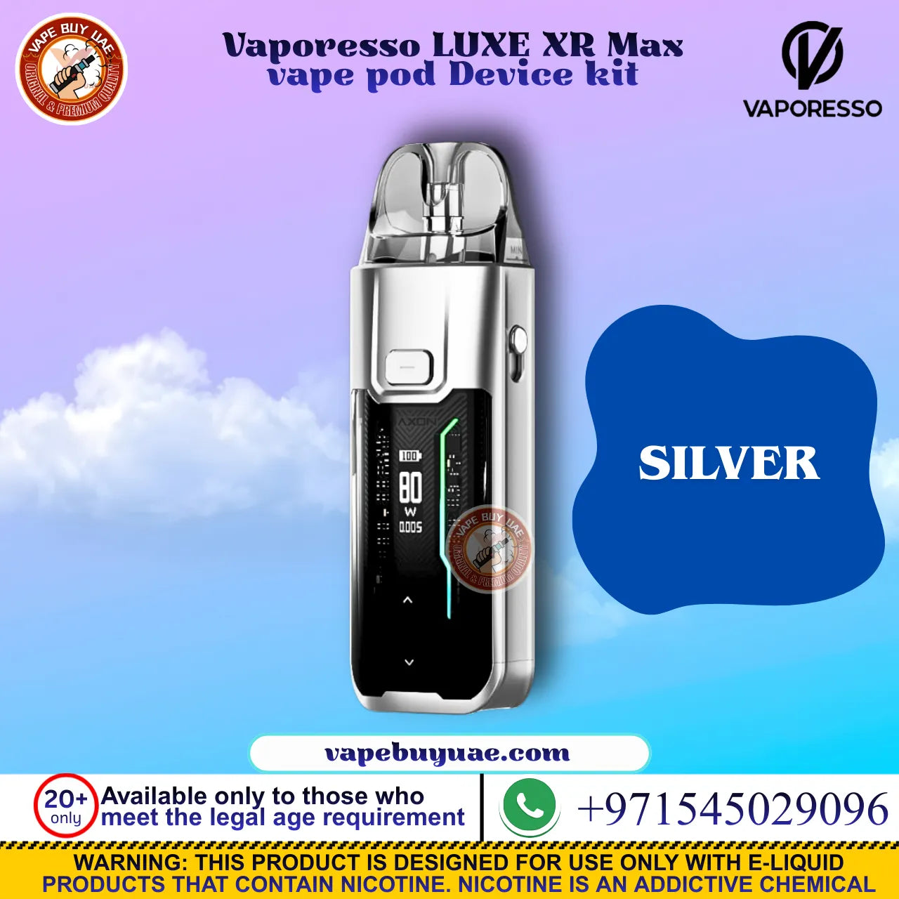 Vaporesso LUXE XR Max Vape Pod Device Kit Buy Now