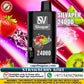 Silvaper 24000 puffs kiwi guava passion fruit disposable vape Dubai
