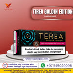 IQOS TEREA Golden Edition Indonesian flavor pack for IQOS ILUMA available at Vape Buy UAE.