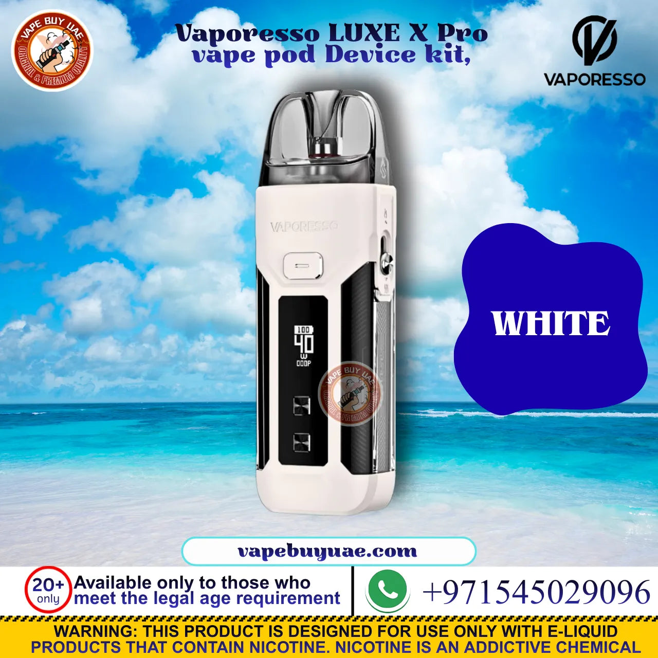 Best pod vape Dubai Vaporesso LUXE X Pro pod system UAE